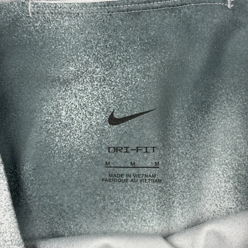 Nike One‎ Women Leggings Medium Gray Dri Fit Printed High-Rise Training Athletic